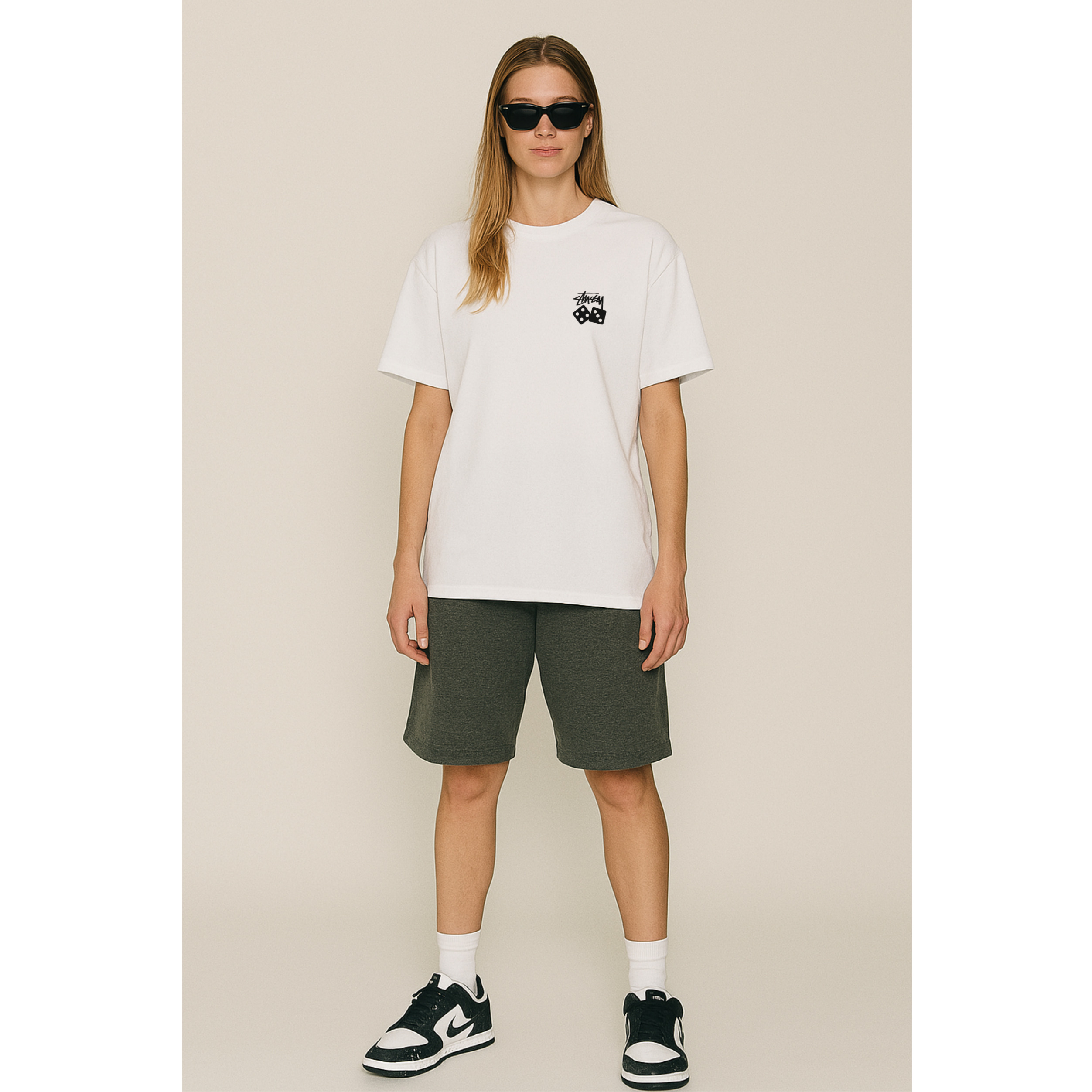 [STUSSY]스투시 다이스로고 반팔