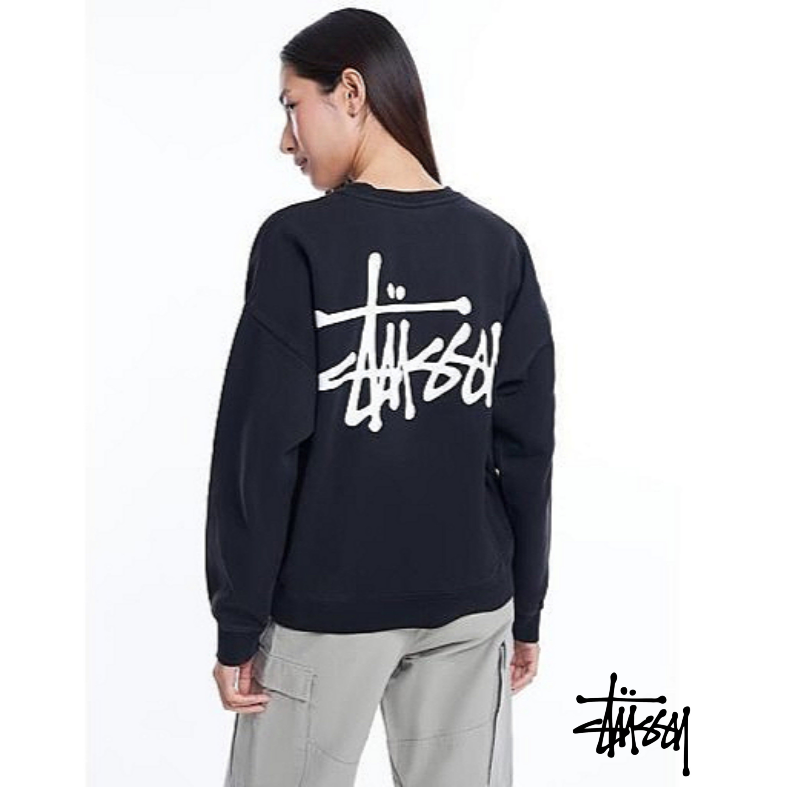 [STUSSY]스투시 베이직로고 맨투맨