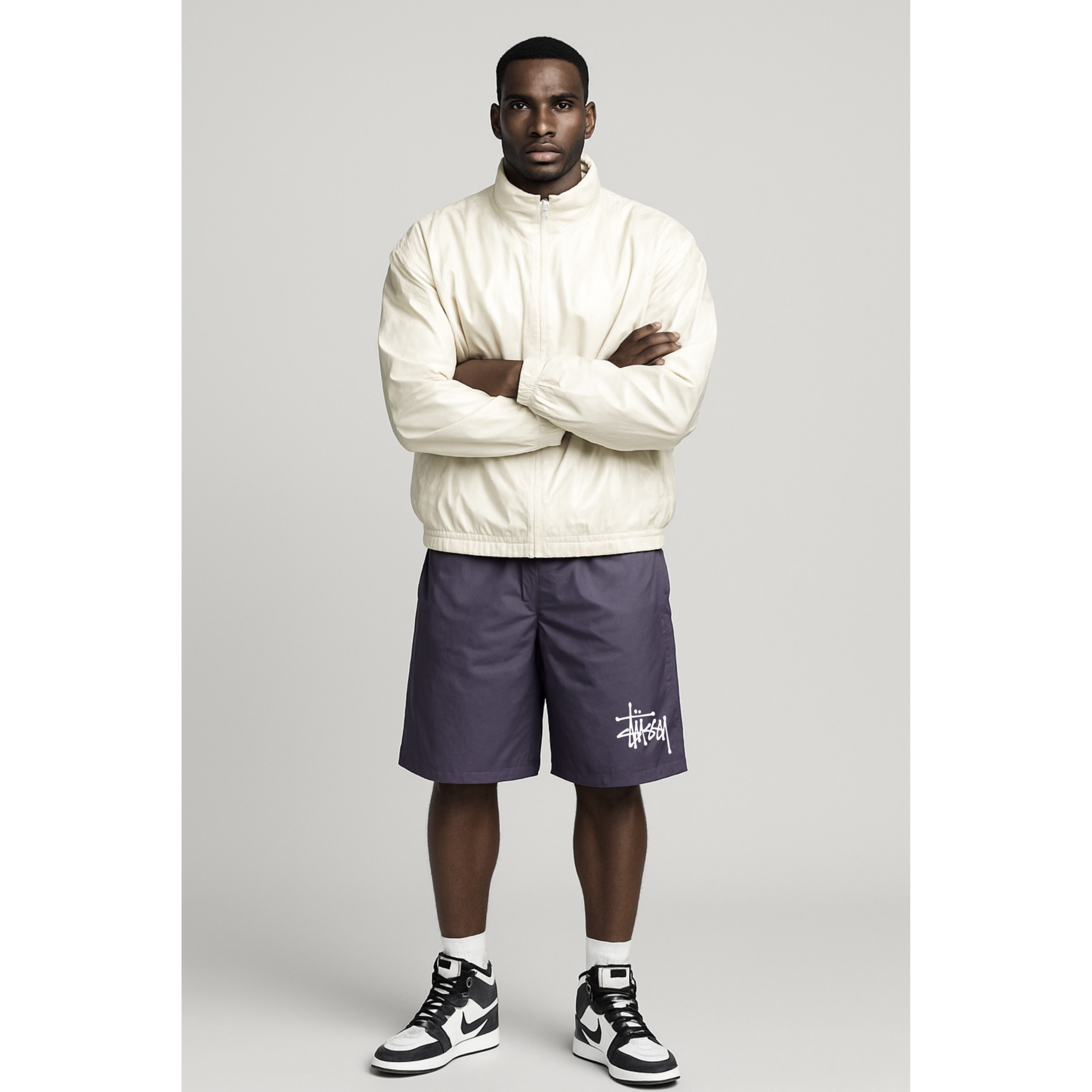 [STUSSY]스투시 빅 베이직 워터 쇼츠