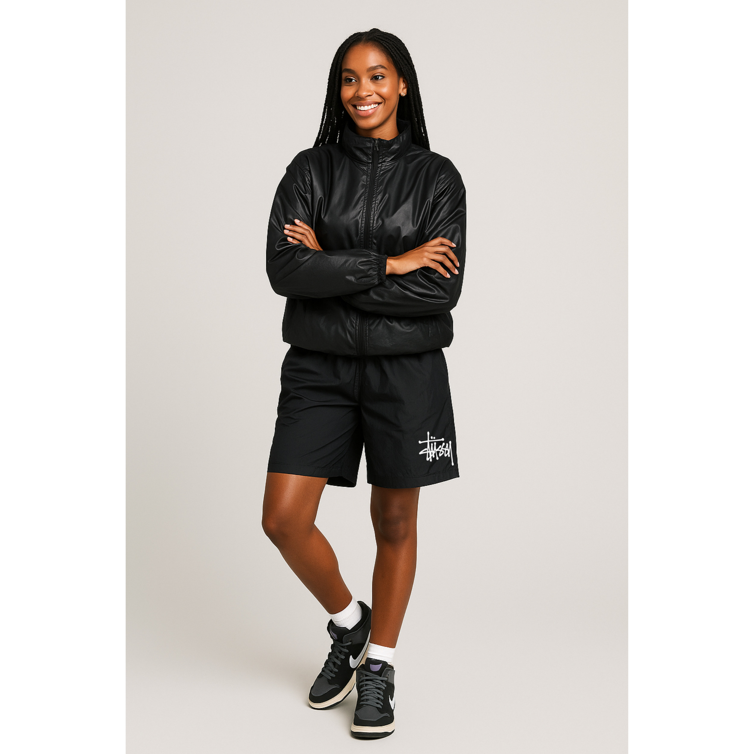 [STUSSY]스투시 빅 베이직 워터 쇼츠