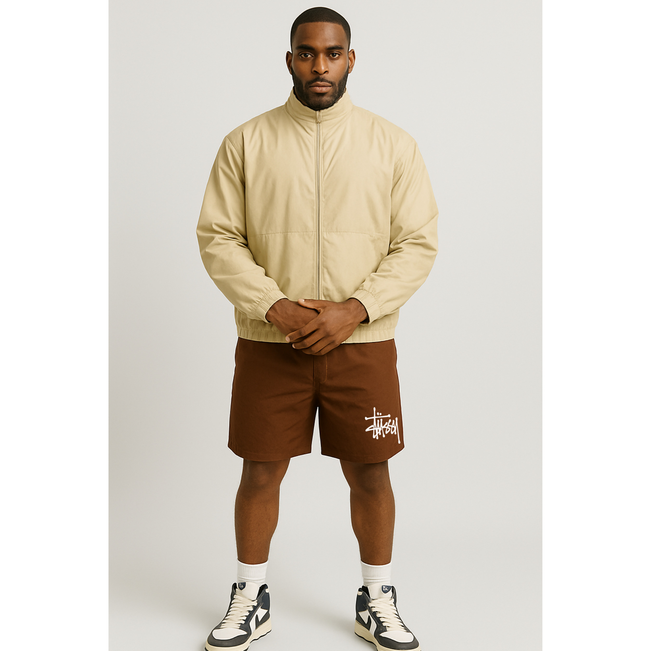 [STUSSY]스투시 빅 베이직 워터 쇼츠