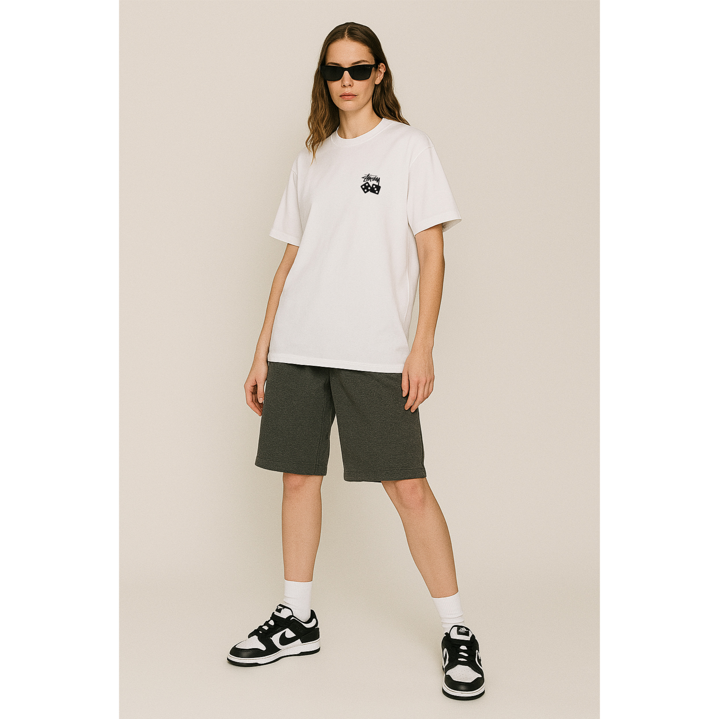 [STUSSY]스투시 다이스로고 반팔