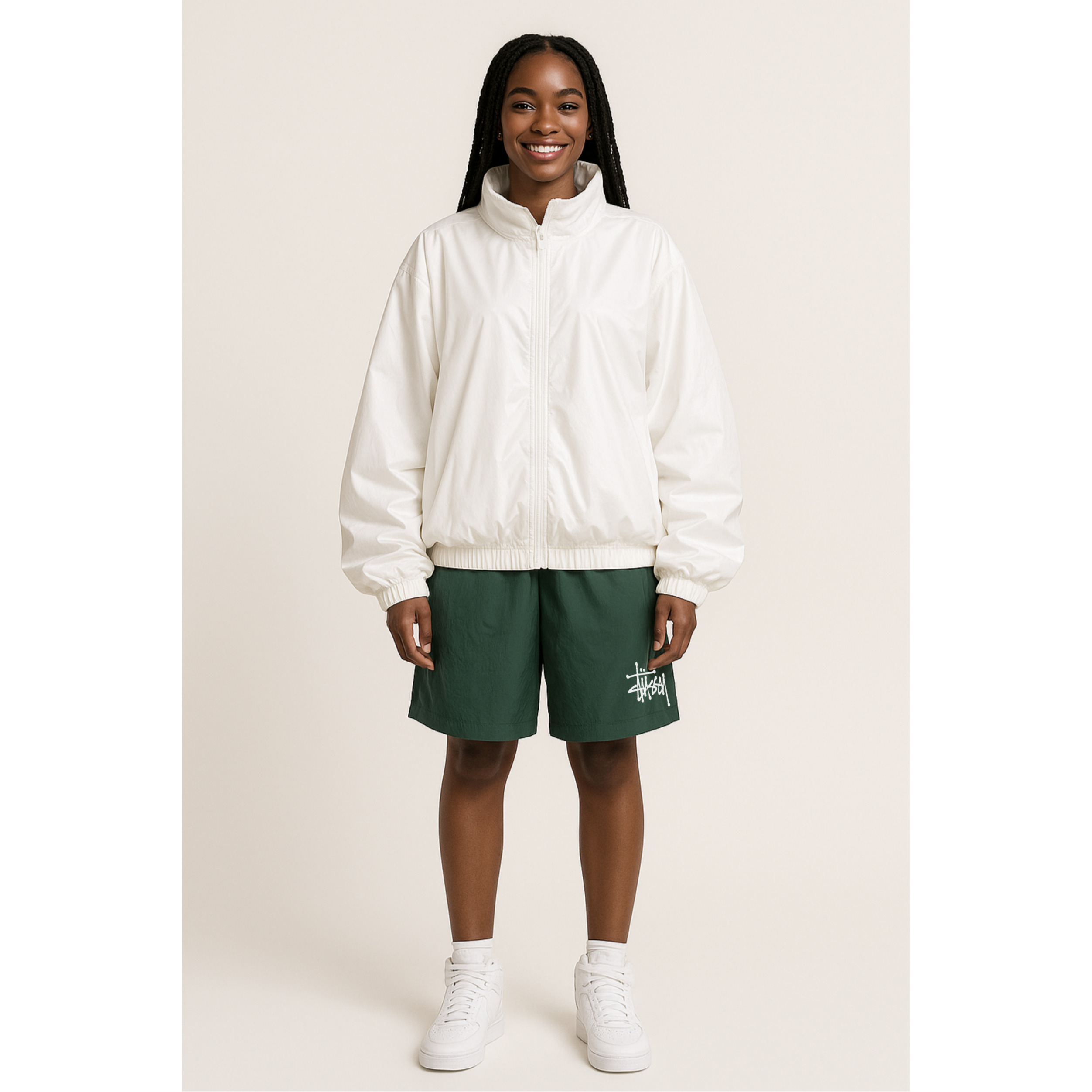 [STUSSY]스투시 빅 베이직 워터 쇼츠