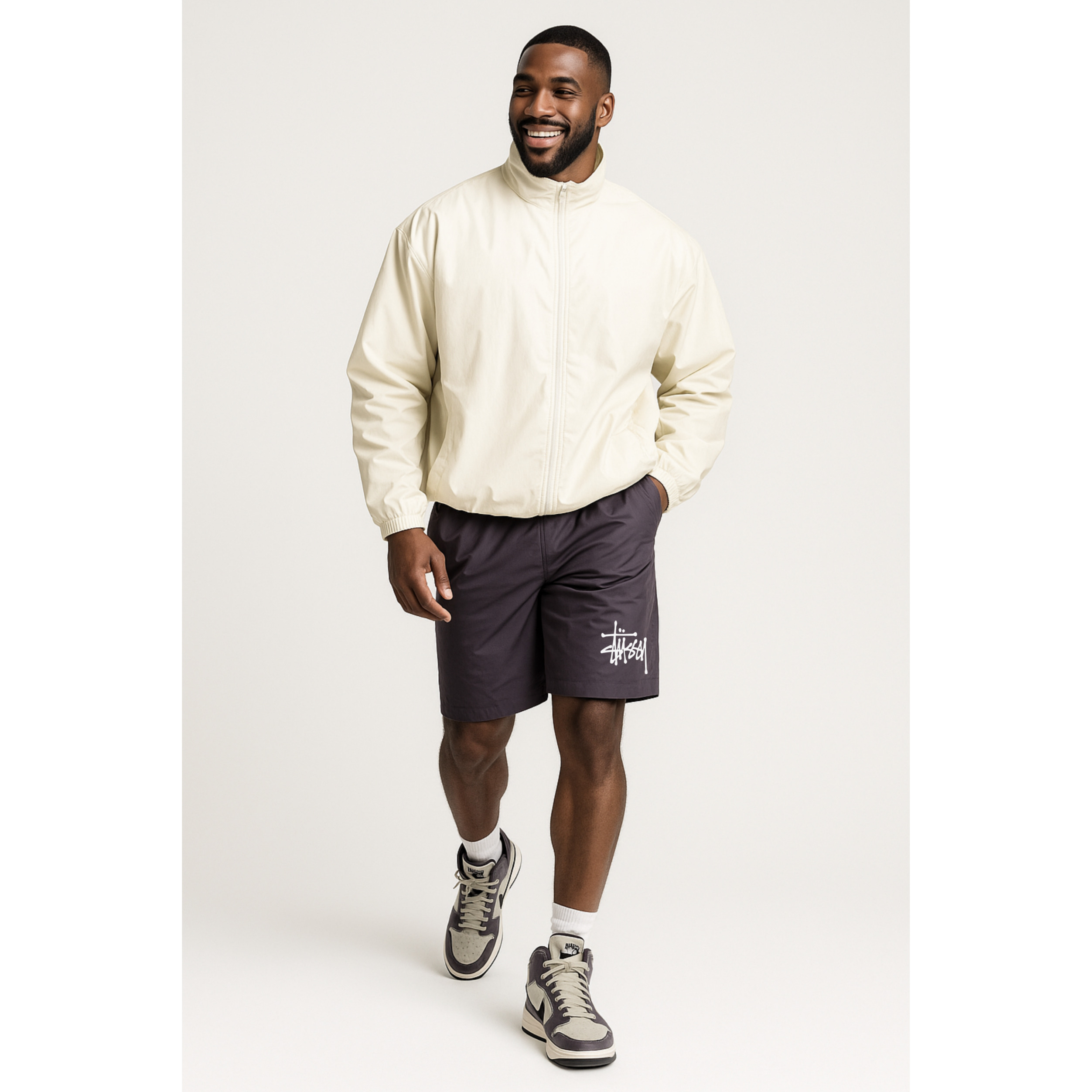[STUSSY]스투시 빅 베이직 워터 쇼츠