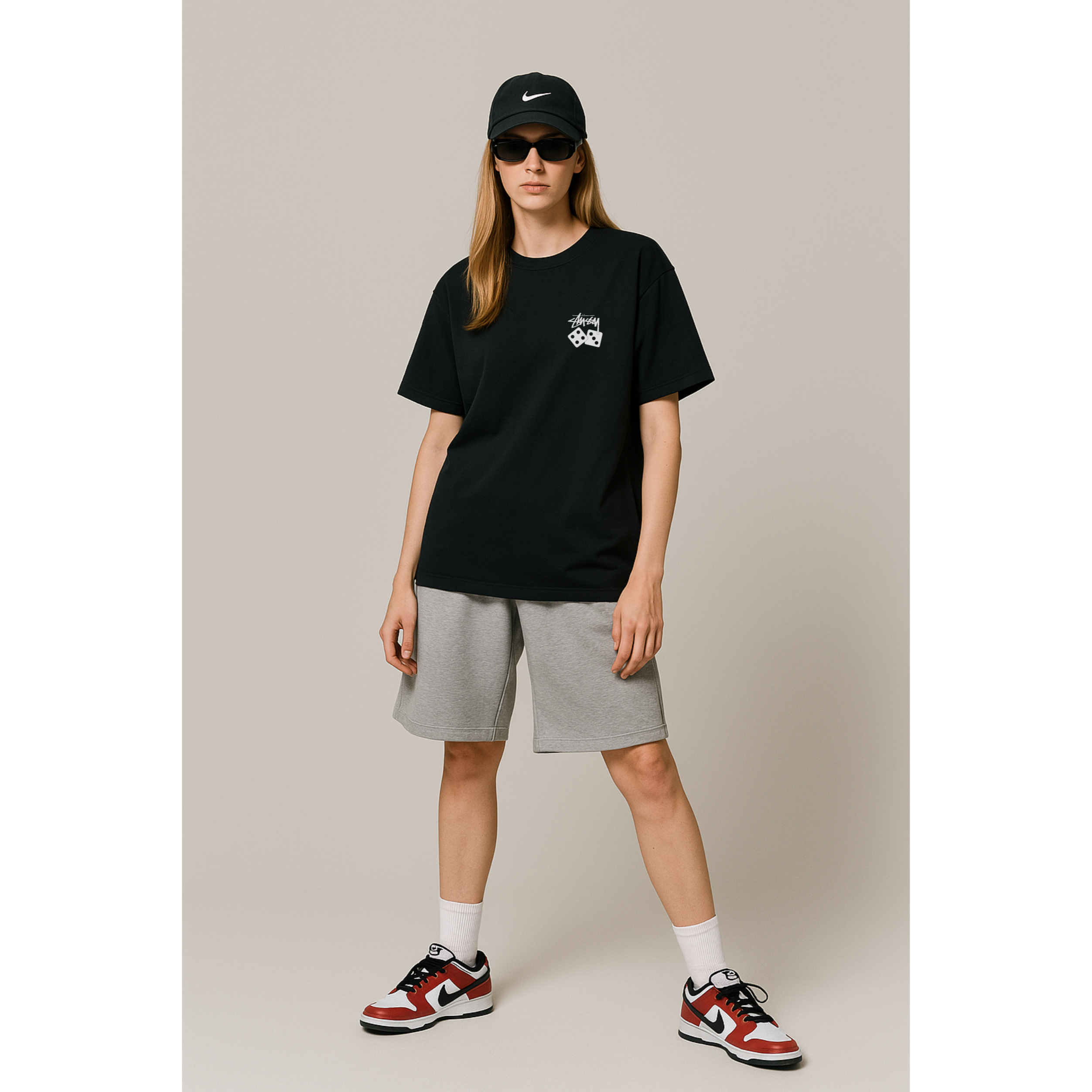[STUSSY]스투시 다이스로고 반팔