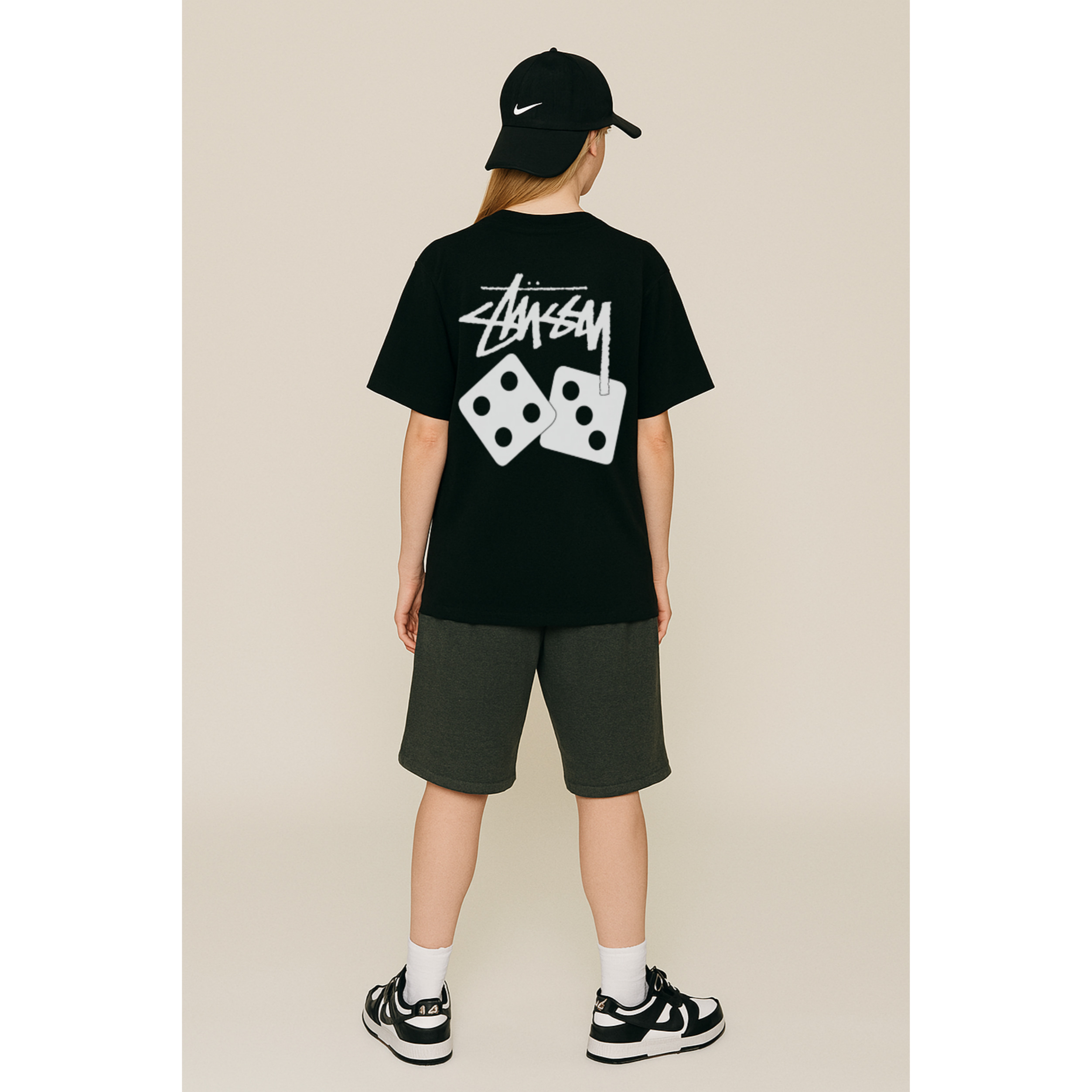 [STUSSY]스투시 다이스로고 반팔