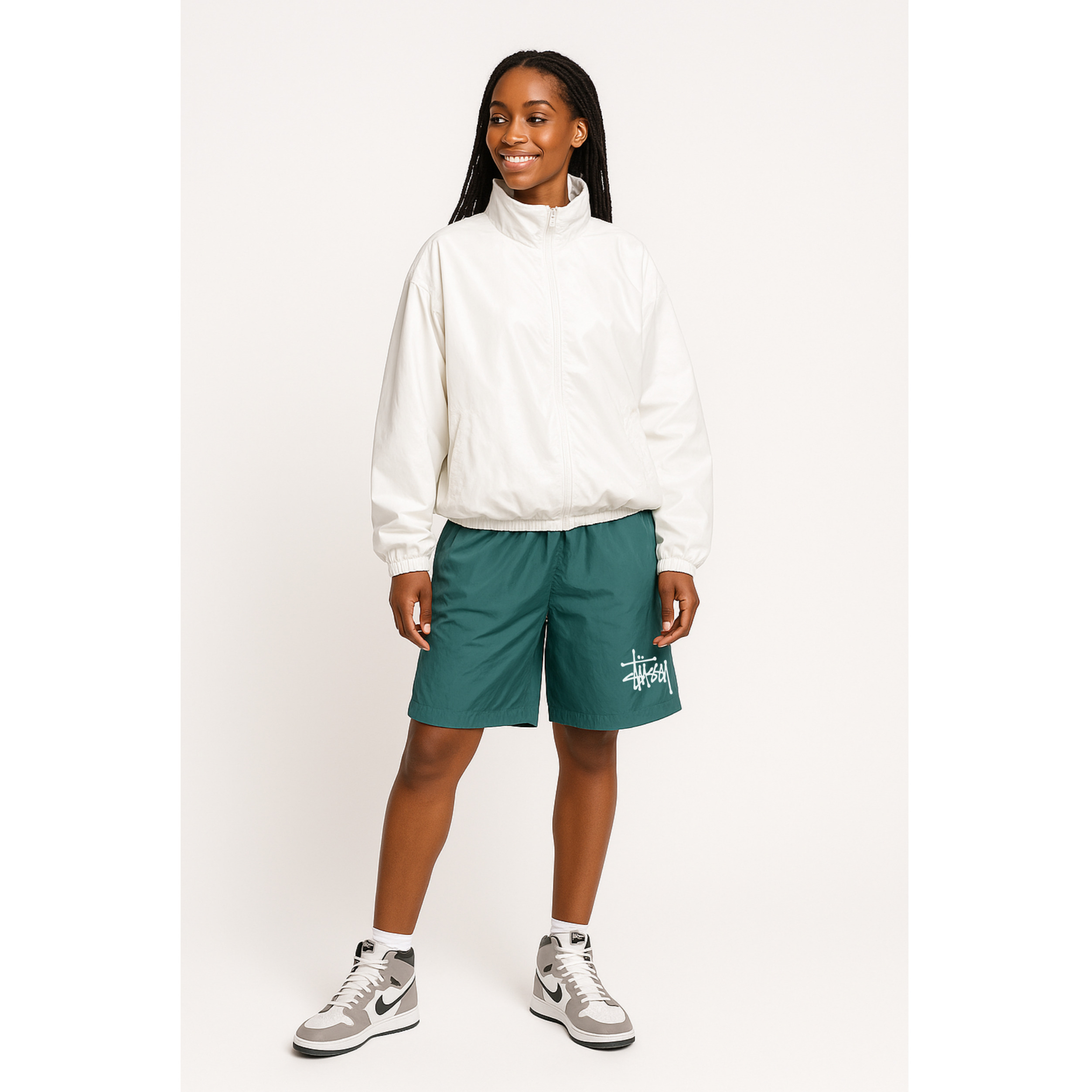 [STUSSY]스투시 빅 베이직 워터 쇼츠