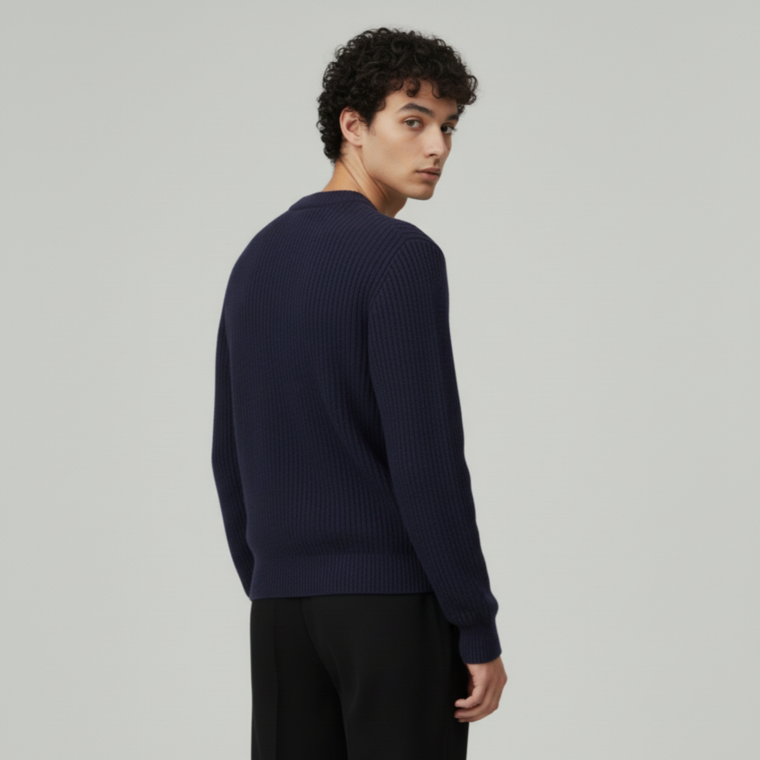 [Maison Kitsune]메종키츠네 폭스헤드 립드 니트 (25SS 봄 시즌 특가)