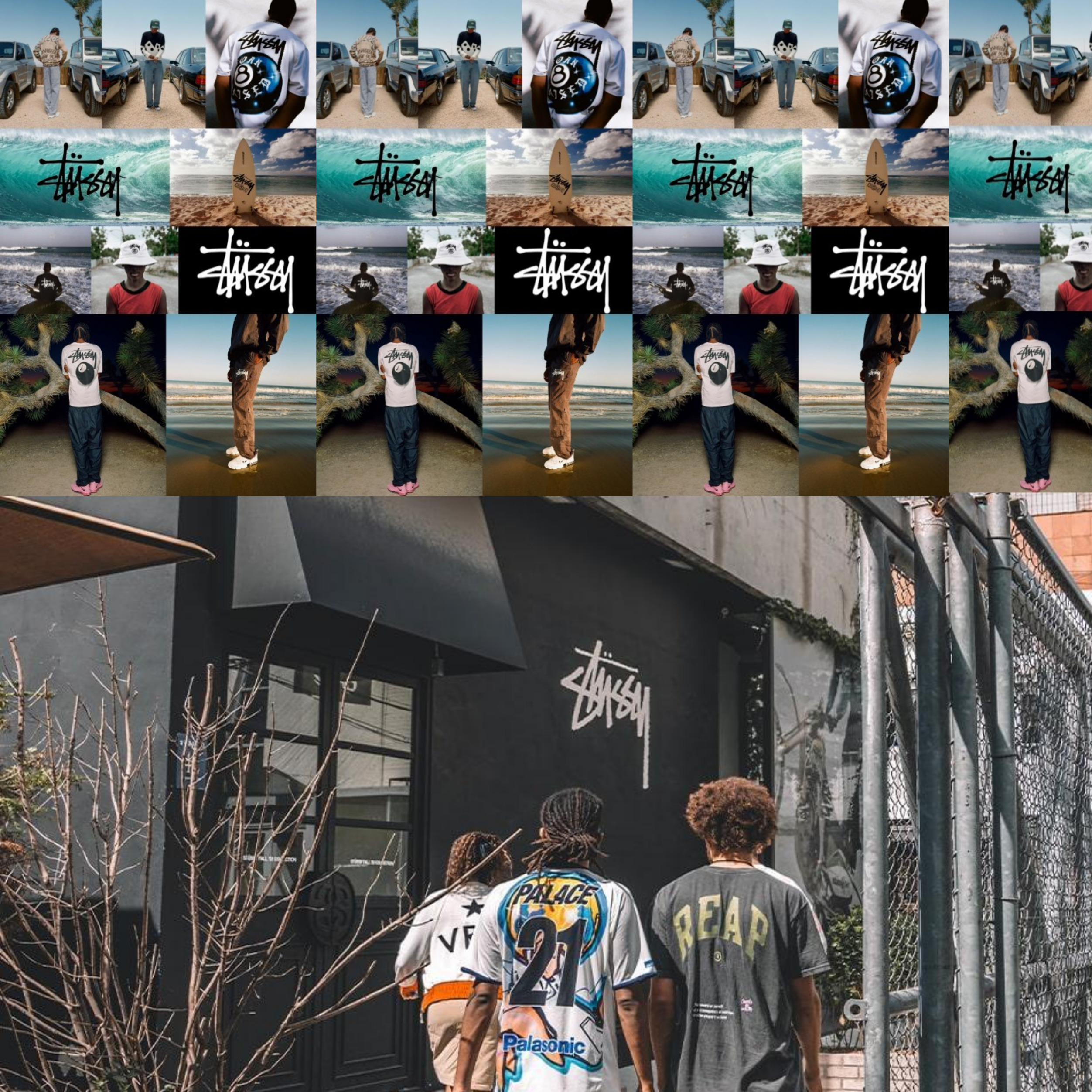 [STUSSY]스투시 베이직로고 맨투맨