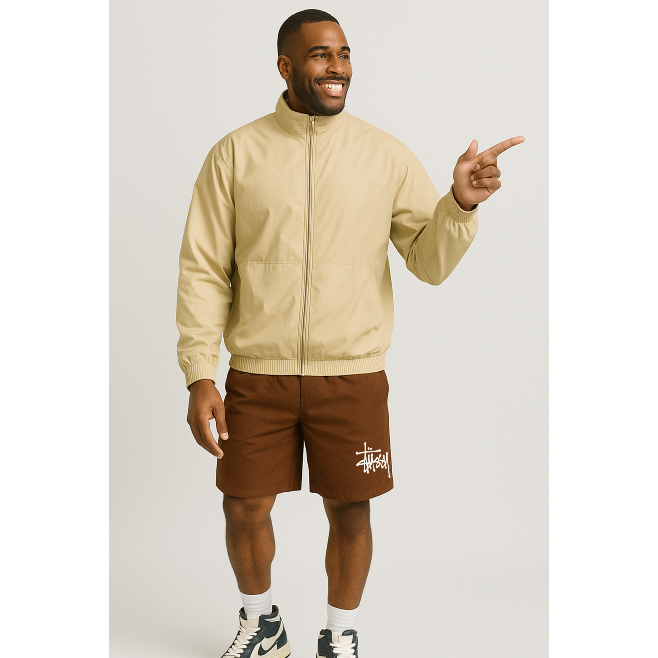 [STUSSY]스투시 빅 베이직 워터 쇼츠