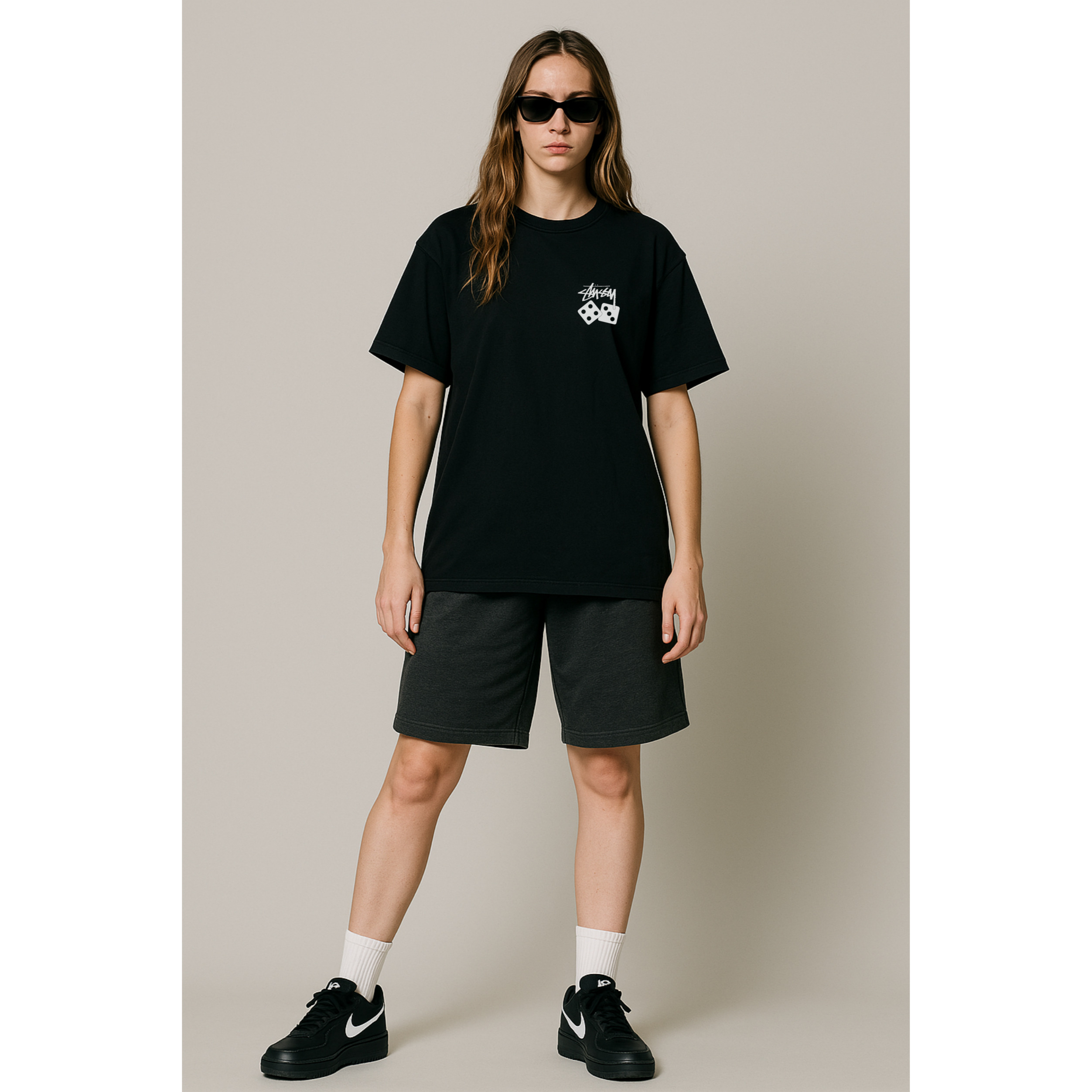 [STUSSY]스투시 다이스로고 반팔