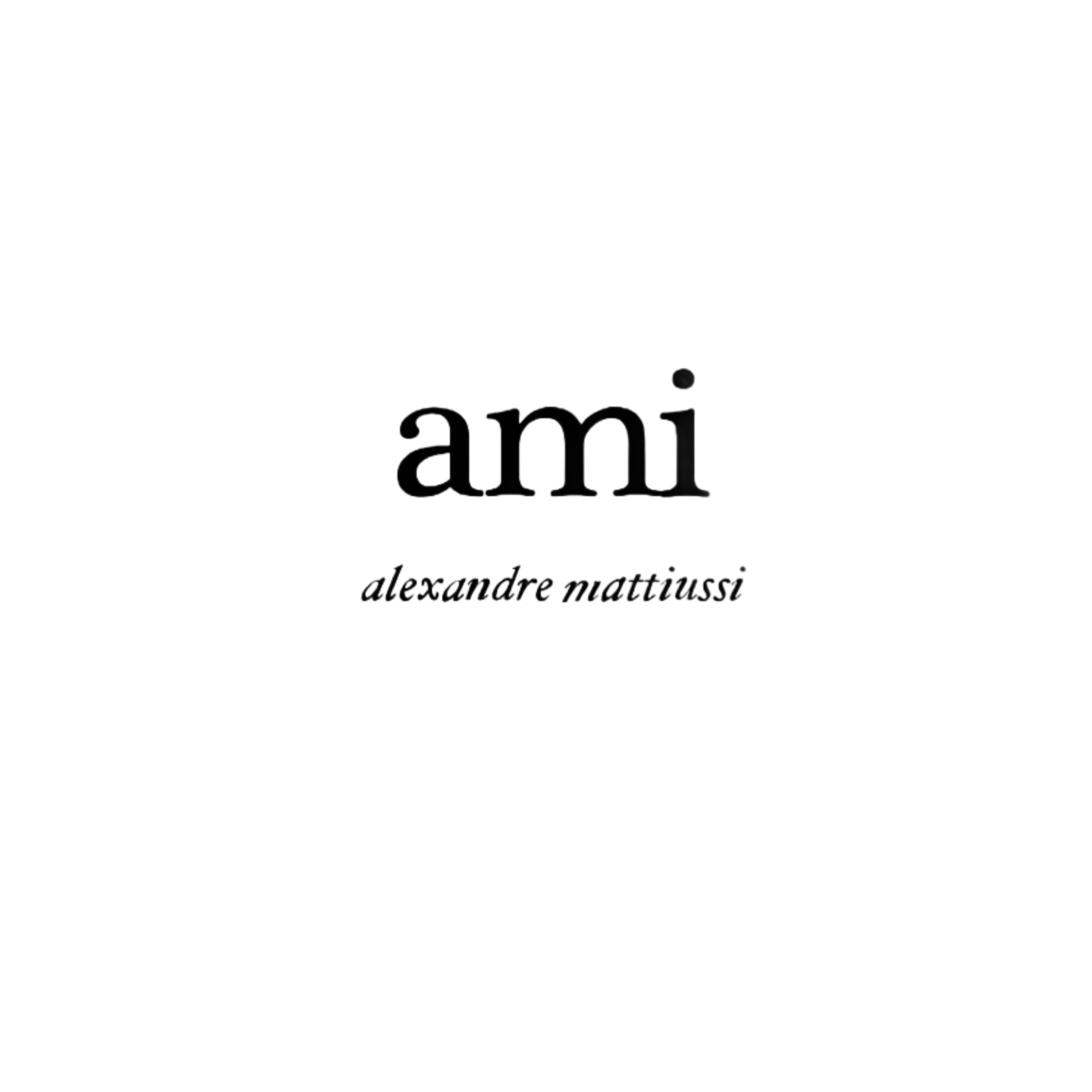 [AMI]아미 뒷포켓 하트 조거팬츠