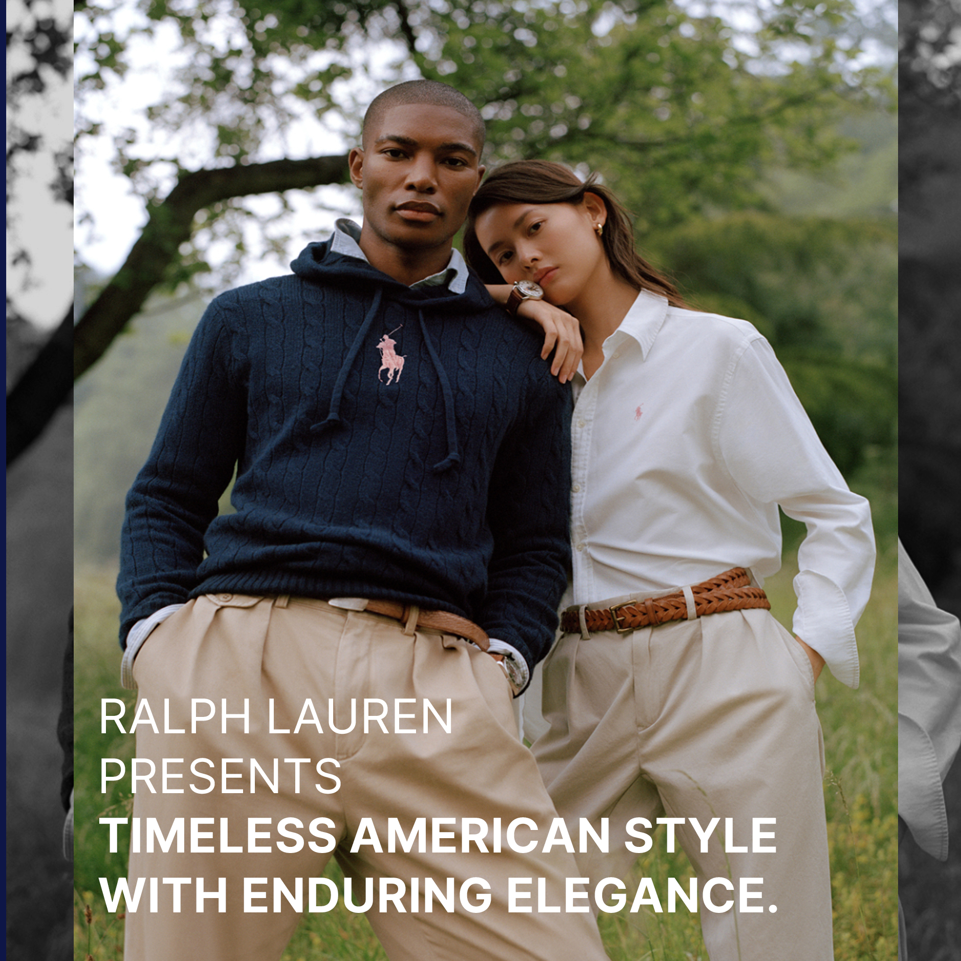 [POLO RALPH LAUREN]폴로 여성 케이블 반팔니트