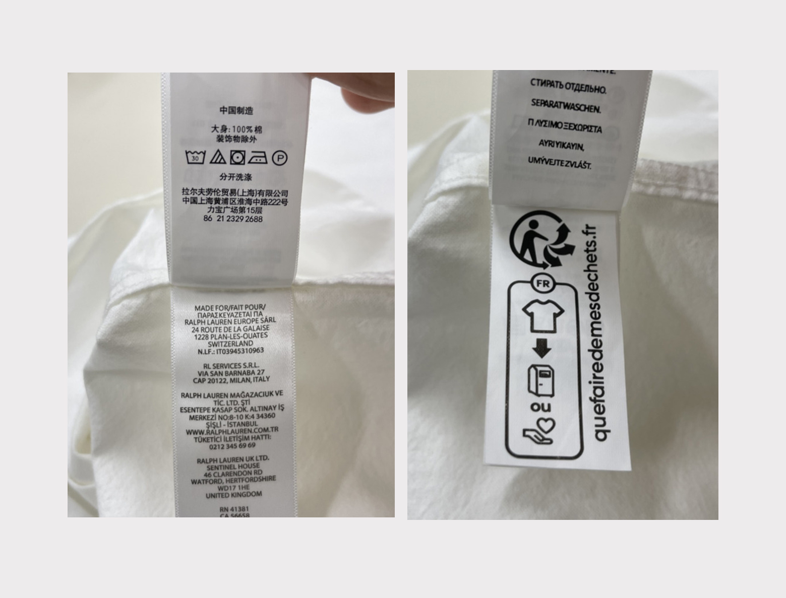 [POLO RALPH LAUREN]폴로 클래식핏 옥스포드 긴팔셔츠 White