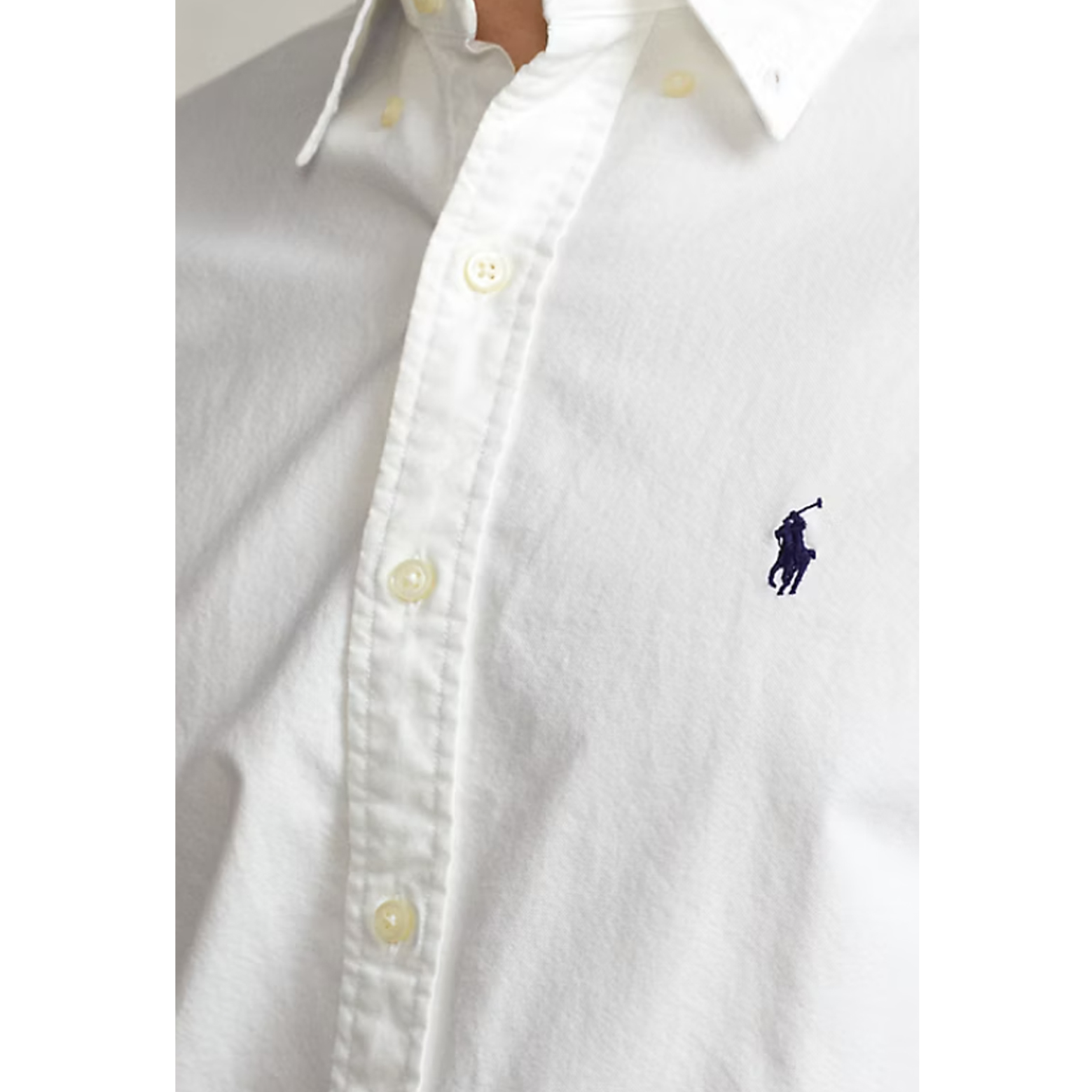 [POLO RALPH LAUREN]폴로 클래식핏 옥스포드 긴팔셔츠 White