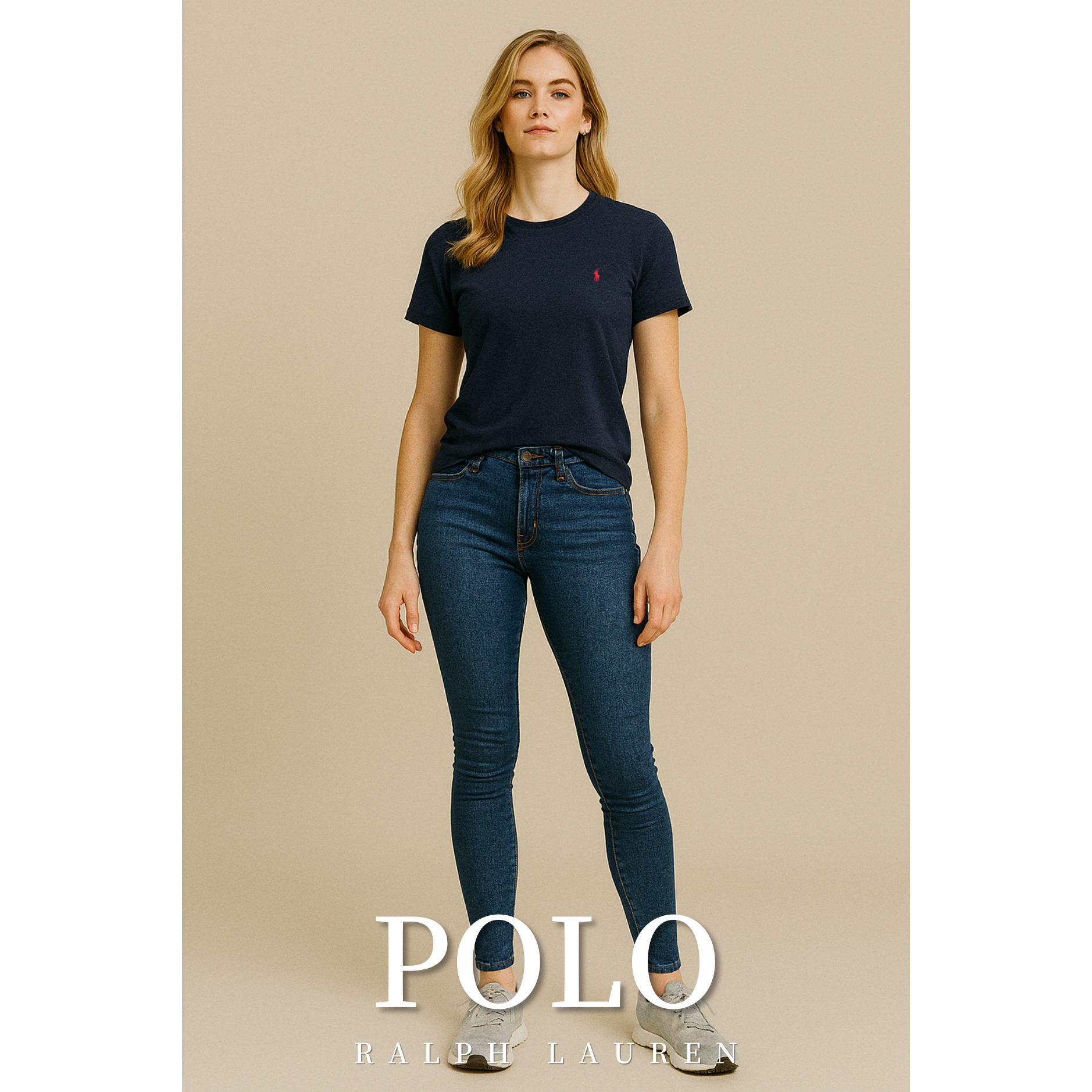 [POLO RALPH LAUREN]폴로 남성 코튼 숏 슬리브 크루넥 티셔츠