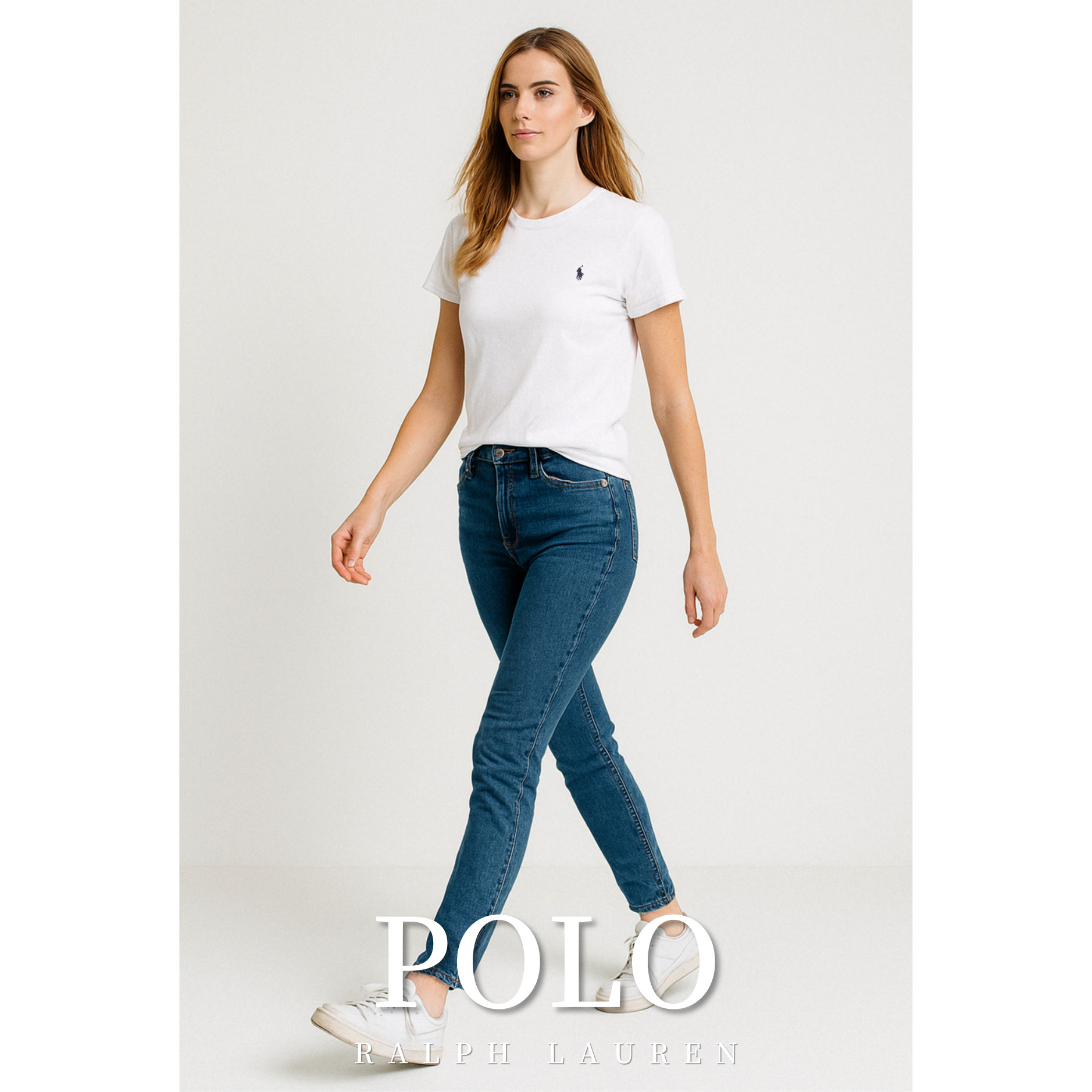 [POLO RALPH LAUREN]폴로 남성 코튼 숏 슬리브 크루넥 티셔츠