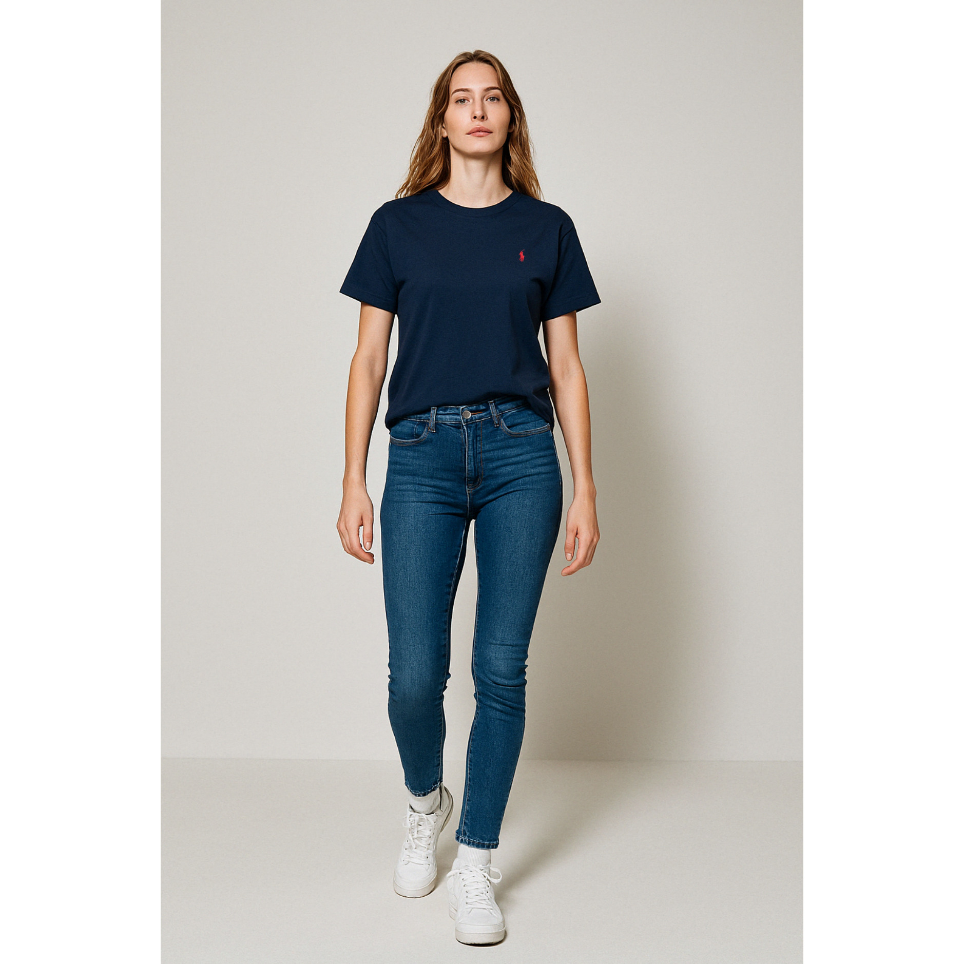 [POLO RALPH LAUREN]폴로 남성 코튼 숏 슬리브 크루넥 티셔츠