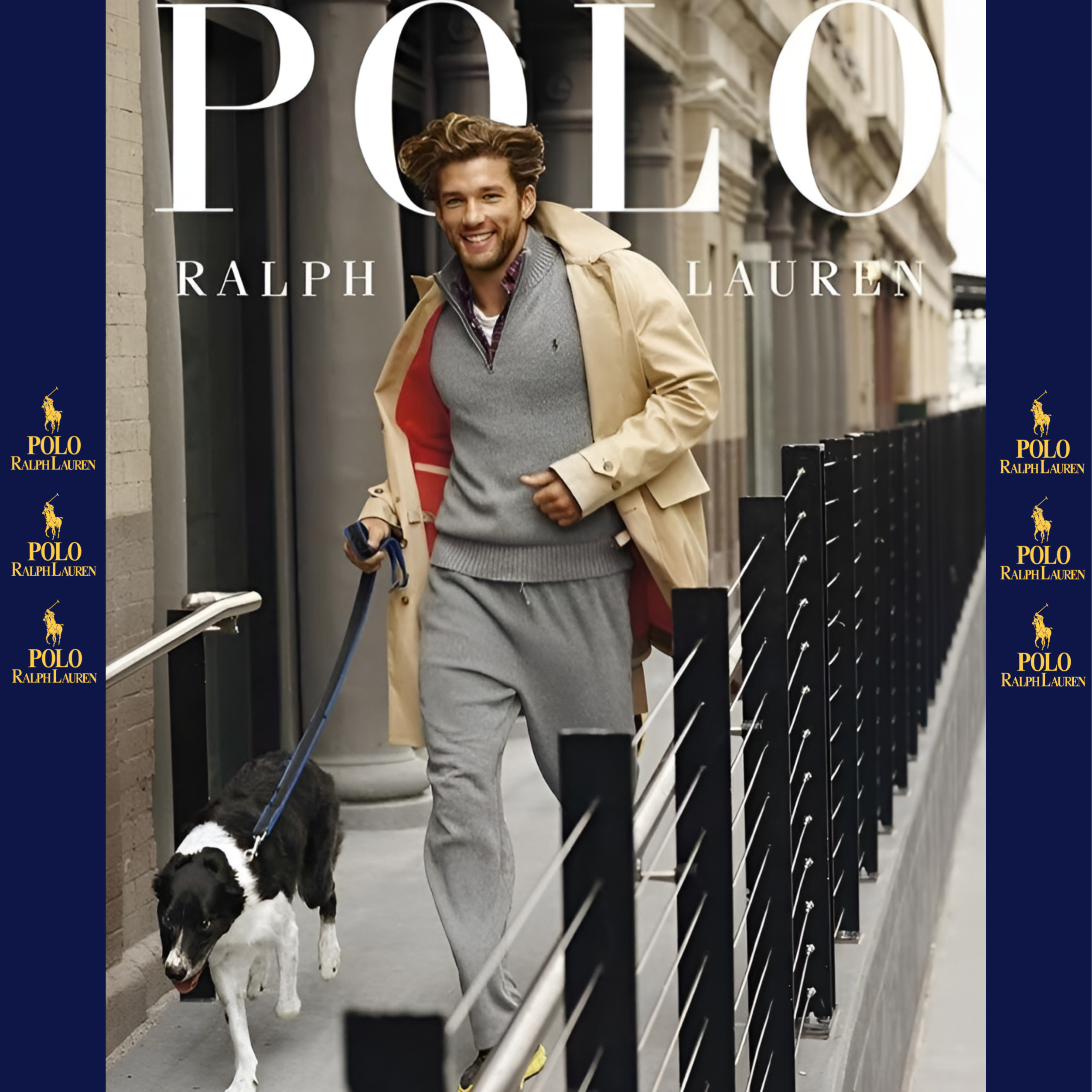 [POLO RALPH LAUREN]폴로 울 캐시미어 케이블 하프집업_봄 시즌 특가